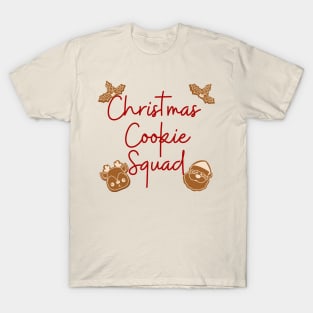 Christmas cookie squad tee T-Shirt